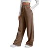 Women's High Waist Color Wide Leg Yoga Pants for Workout and