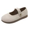 Single shoes women's new spring and summer skirt soft flat Mary Jane shoes versatile evening Doudou shoes