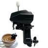 Mini Båtmotor Kaffeskje, Batteridrevet Propell Drikkeblender, Morsom Elektrisk Kjøkken Gadget for Kaffe Te Cocktail