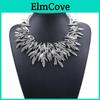American Electroplated Retro And European Exaggerated Short Collarbone Necklace