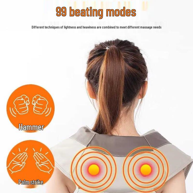Senbaiwei Multi-functional Neck and Shoulder Massager Shawl