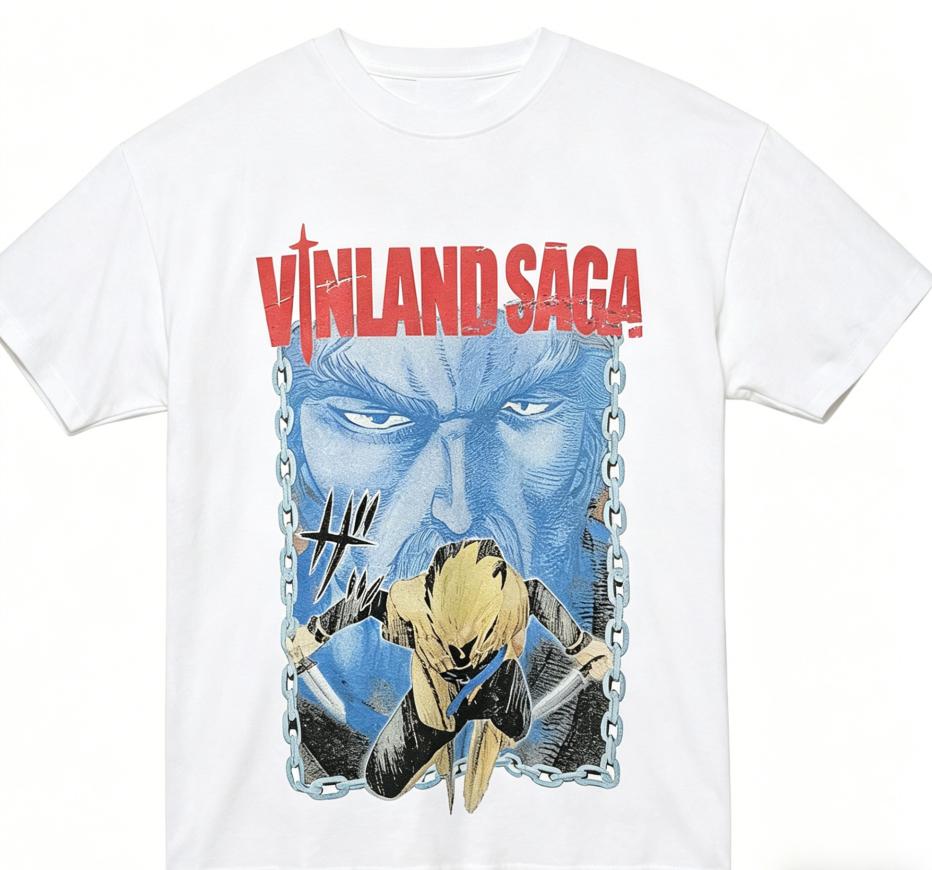 

Vinland Saga Anime Lover T shirt Year round clothing personality Clothes Plus Size Unisex New Model Couples high quality soft 4XL
