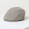 Daks Men S Brown Logo Hunting Cap Dbhe5e754w3