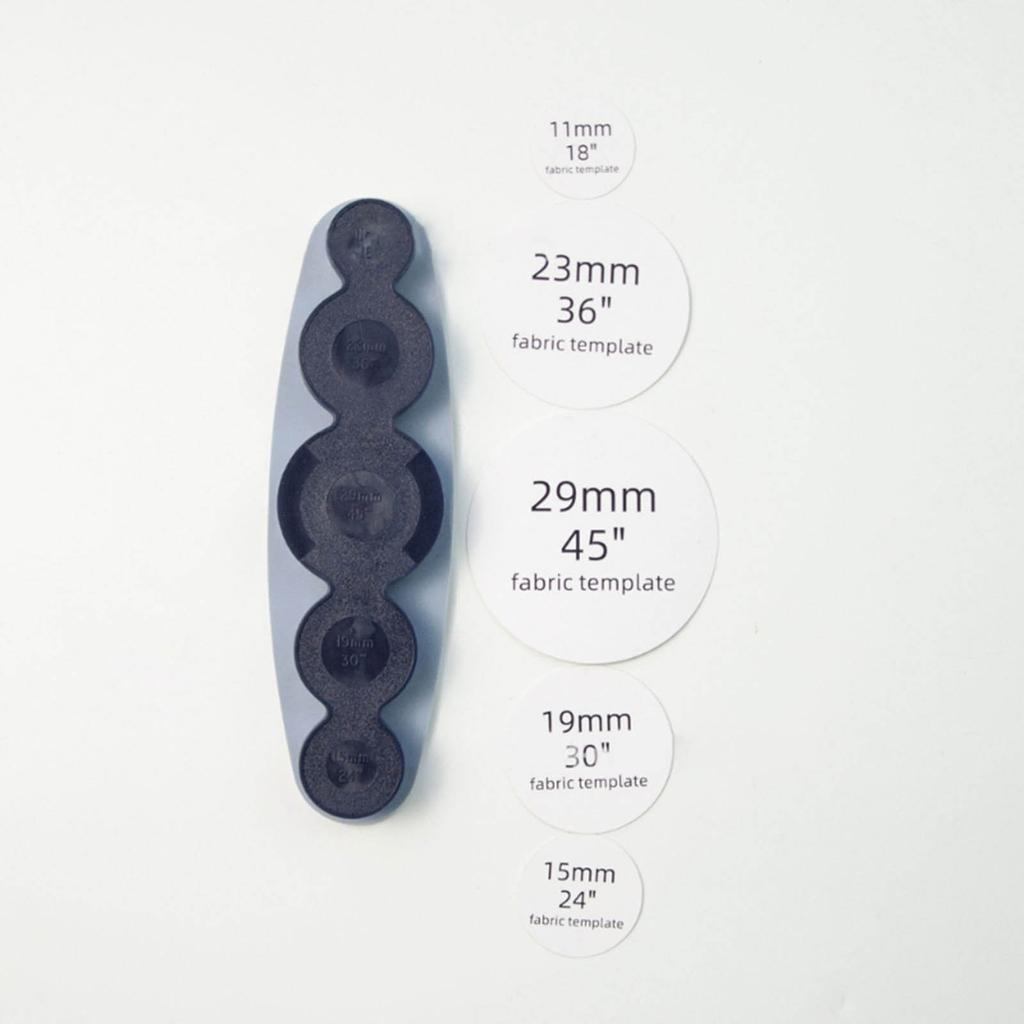 Universal Tool for Cover Buttons DIY Cloth Buttons Help Make Own Covered Buttons Size: 11mm 15mm 19mm 23mm 29mm