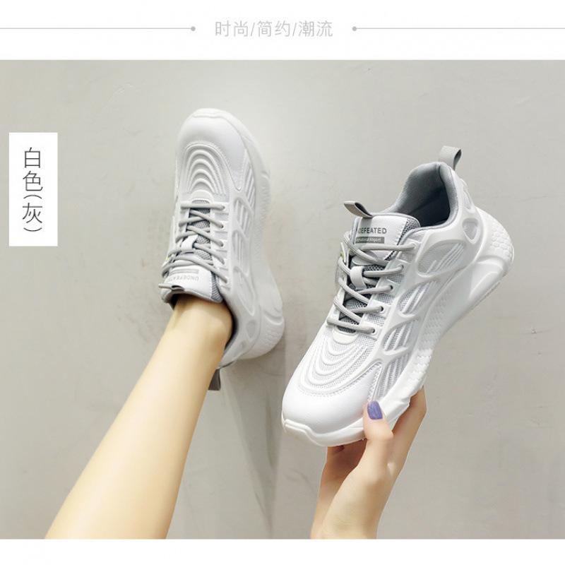 Sneakers women's 2025 new spring women's shoes student casual shoes lightweight shock-absorbing soft-soled mesh breathable running shoes
