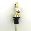 Stainless Steel Auto Wine Pourer Coffee Syrup Dispenser Gravity Flipping Dust Lid Olive Oil Liquor Bottles Metal Pour Spout