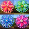 Multistyles Sunflower Windmill PVC Stake Standing Lawn Flower Pinwheel  Outdoor Party Picnic Decor
