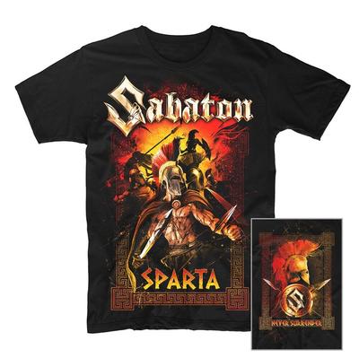 Camiseta Sabaton Sparta MASCULINA FEMININA Unissex