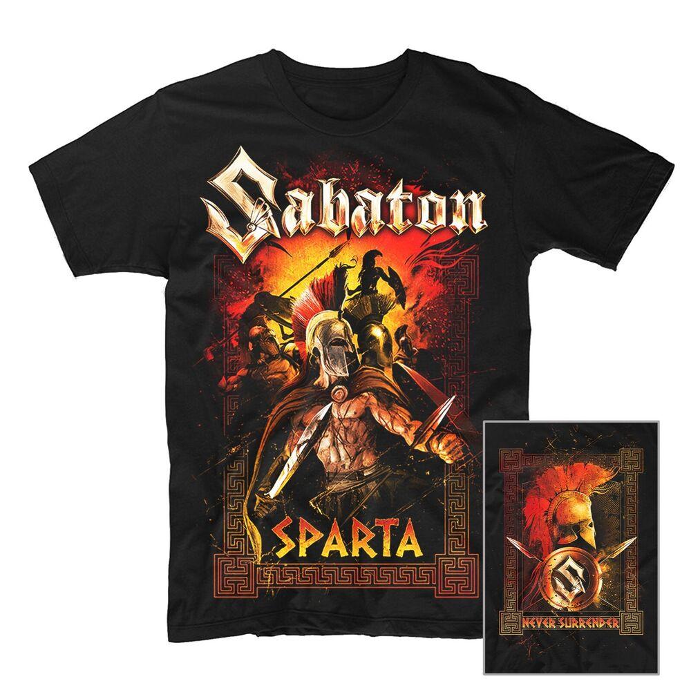 Футболка Sabaton Sparta МУЖСКАЯ ЖЕНСКАЯ Унисекс Футболка S