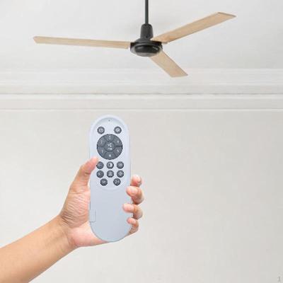 Fernbedienung für Deckenventilator mit Licht, Einstellbare Geschwindigkeiten, für Büro, Schlafzimmer und Zuhause.
