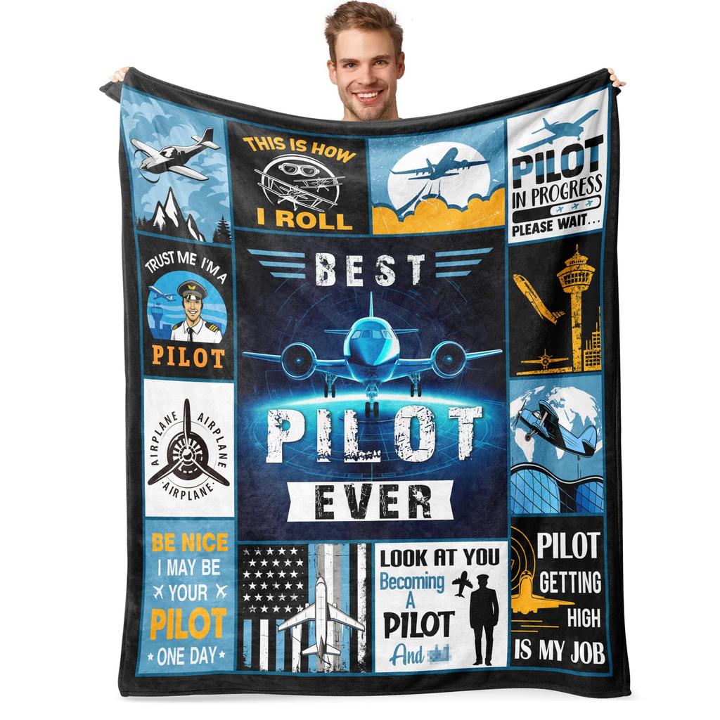 Coperta stampata regalo per insegnante per divano letto viaggio campeggio soggiorno ufficio coperta condizionata per tutte le stagioni regali