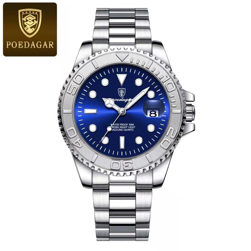 Top Brand New Waterproof Luminous Men's Watch Fashion Elegant Quartz Watch