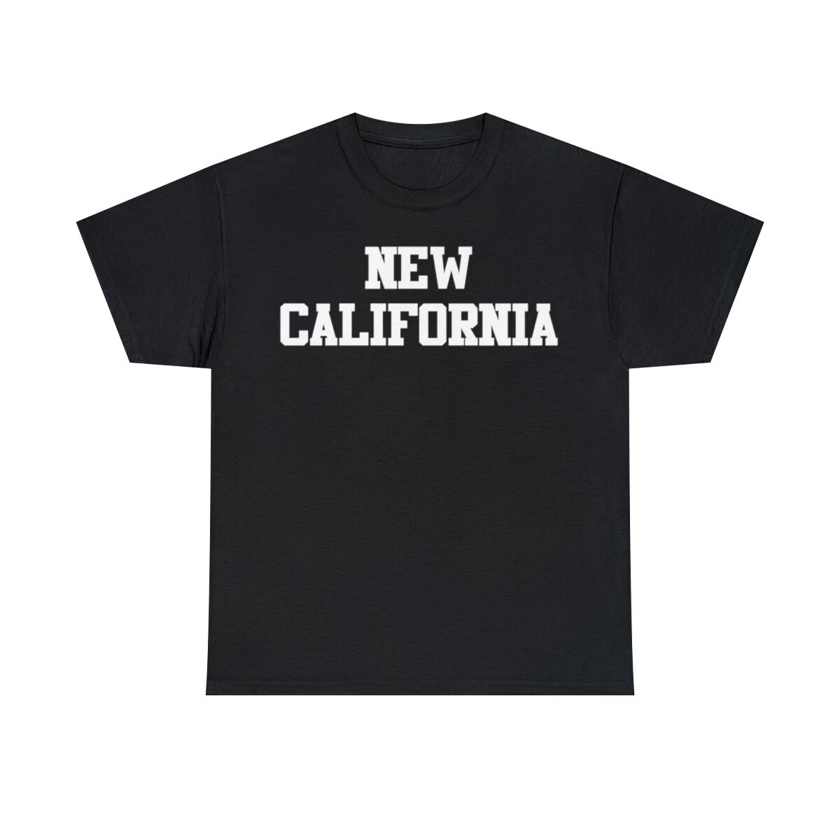New California Graphic T-Shirt, Sizes S-5XL S