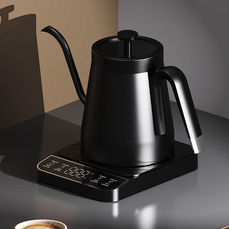 

Stainless Steel Temperature Control Gooseneck Kettle for Pour-Over Coffee and Tea Japanese Standard (PSE Certified)