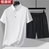 Hengyuanxiang Men's Summer Casual Two-Piece Set