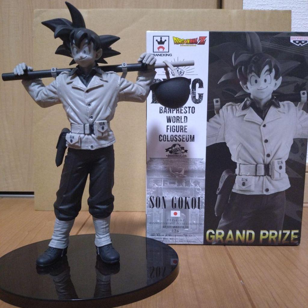 [USED] BWFC Son Goku Monochrome Army Goku Dragon Ball