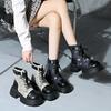 British Style Fashion Short Boots 2025 New Platform Student Leisure Personality Martin Boots Autumn Internet Celebrity Same Women's Boots
