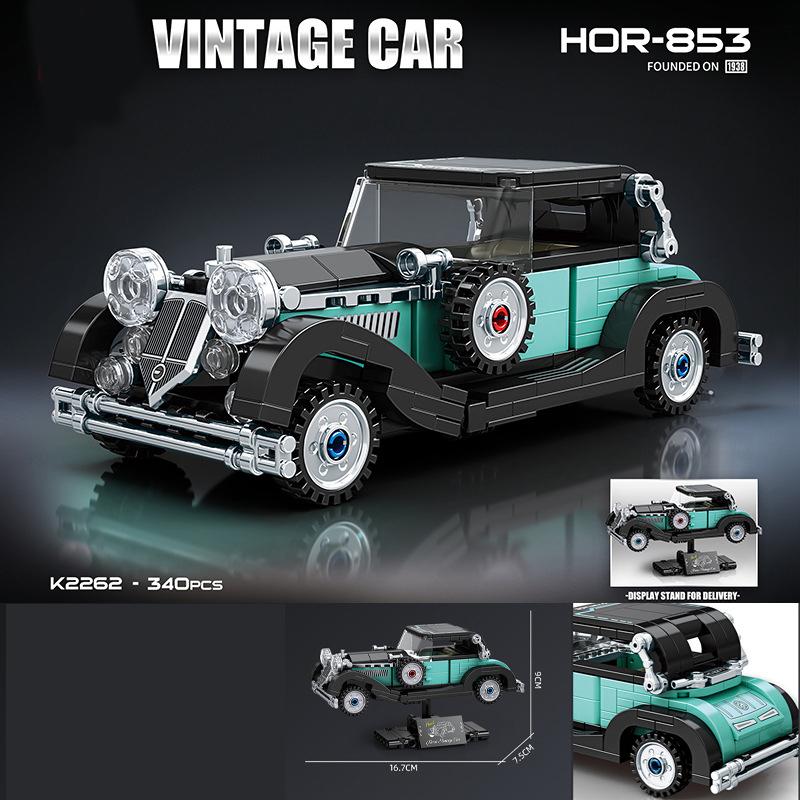 Technické Rychlé Auto Městské Vozidlo Závodní Vinylové Auto Stavebnice Sada Sportovní Auto Garáž MOC Kreativní Hračky Vzdělávací Dárek