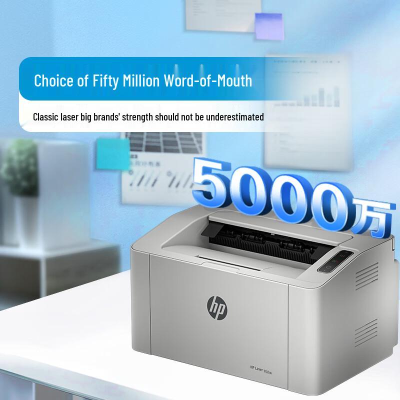 HP 102w Wireless Laser Printer CN Plug (adapter Included)