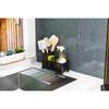 Kitchen Sink Rack Kitchen Dishcloth Sponge Drainer Countertop Rag Organizer