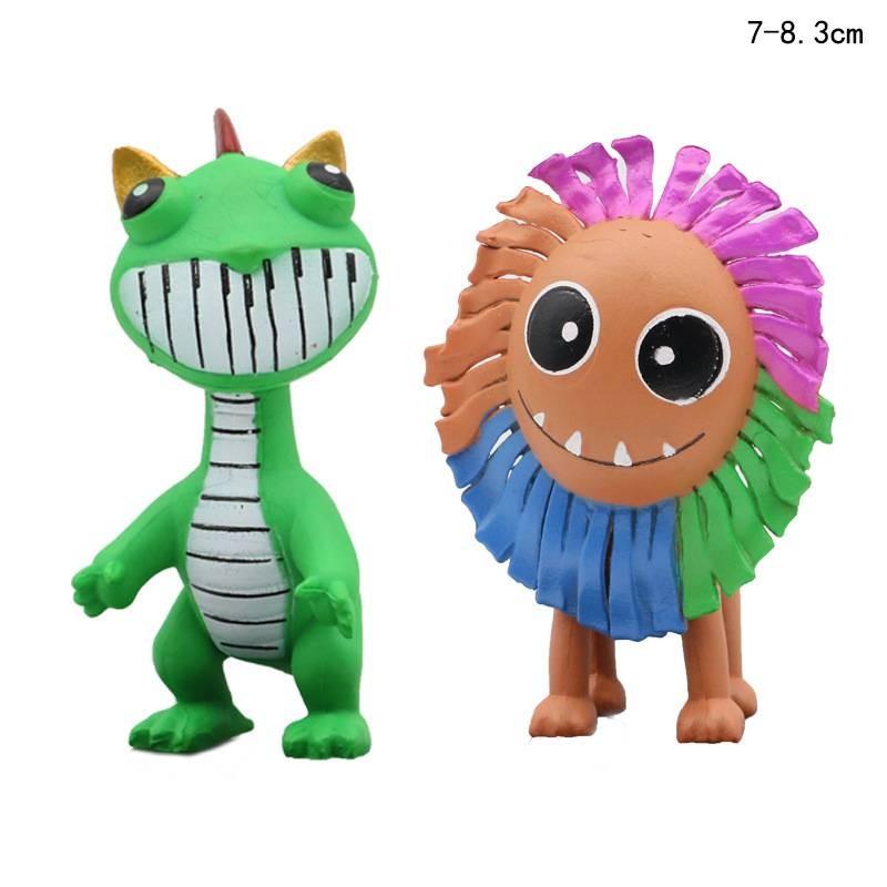 Playtime 4 Poppy Smiling Critters Figure Head Turnable Doll Model Ornament Cake