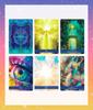 UNIVERSE LIGHT ORACLE UNIVERSE LIGHT ORACLE with Japanese Manual Oracle Tarot Cards Fortune Telling [Japanese Version] [Genuine]