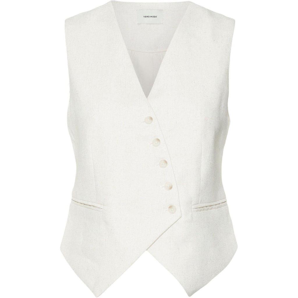 Vero Moda Womens/Ladies Asymmetric Linen Vest Top