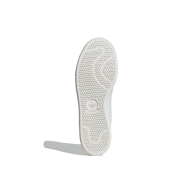 adidas Stan Smith White Green Suede Heel Men Sneakers Cloud-White Crystal-White ID2007