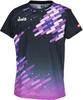 JUIC Table Tennis Uniform Hyper J Lightweight Sweat-Wicking Quick-Drying JTTA Approved Black Purple XL 5699