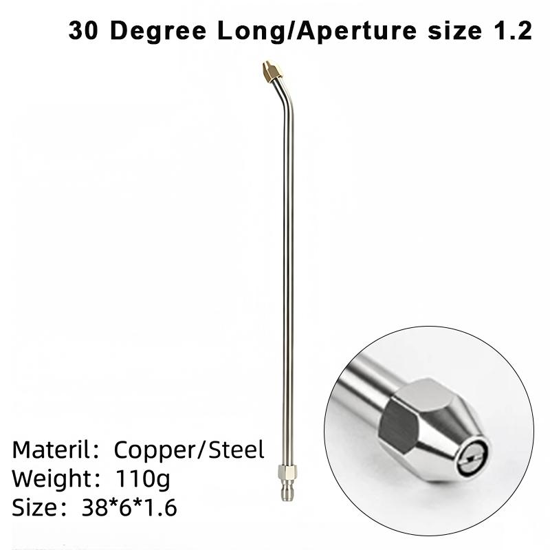 1Pcs Car Wash Accessories High Pressure Washer Spray Wand Extension Nozzle 4000Psi Spray Wand 1/4 Quick Connect