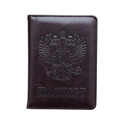 Pumpkin Passport Holder Cover Wallet RFID Blocking Leather Card Case Travel Document Organizer