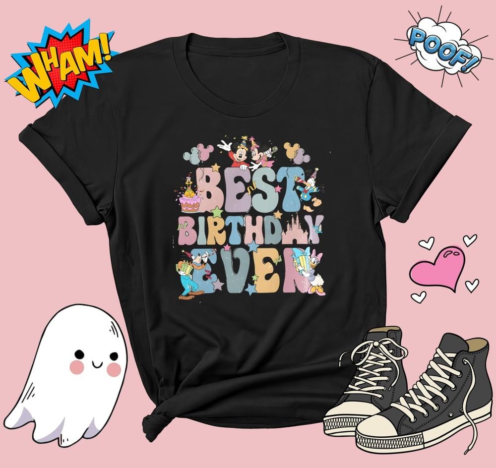 

Retro Best Birthday Ever T-shirt T shirt Men Women Unisex Tshirt G653 XL