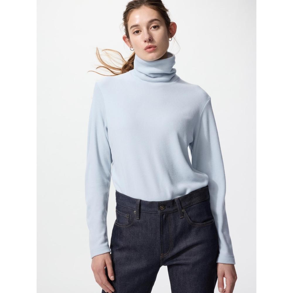 Uniqlo HeaTTech Fleece TurTleneck T