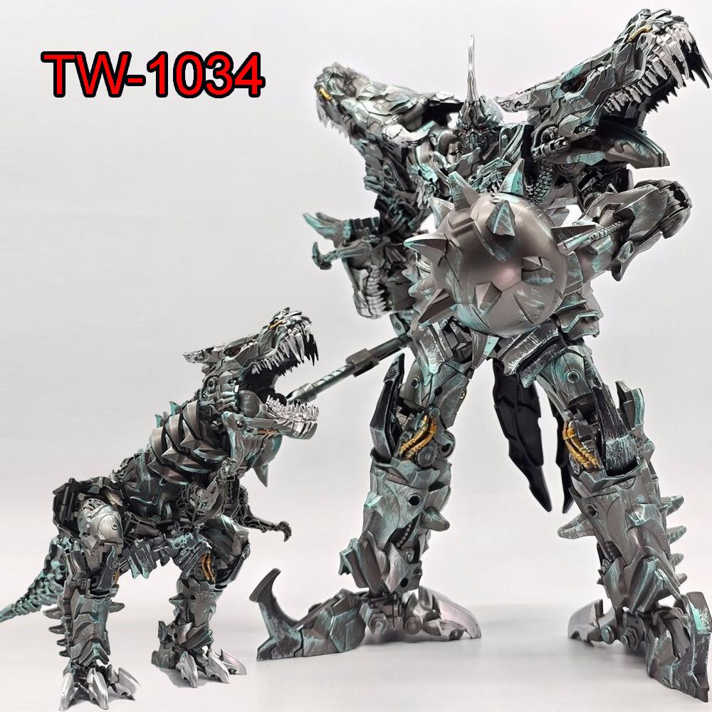 Grimlock TW1034 Transformation Toys Dinosaur SS07 With Leader OP Commander Action Figure Deformation Robot Model