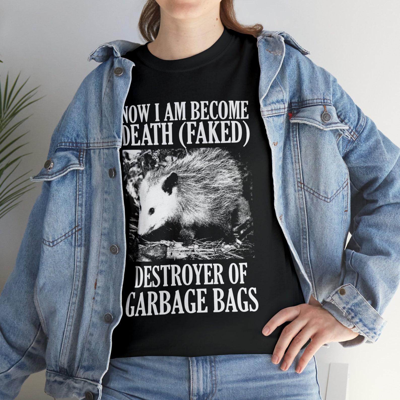 I am Become Death Opossum Heavy Cotton Tee 2XL