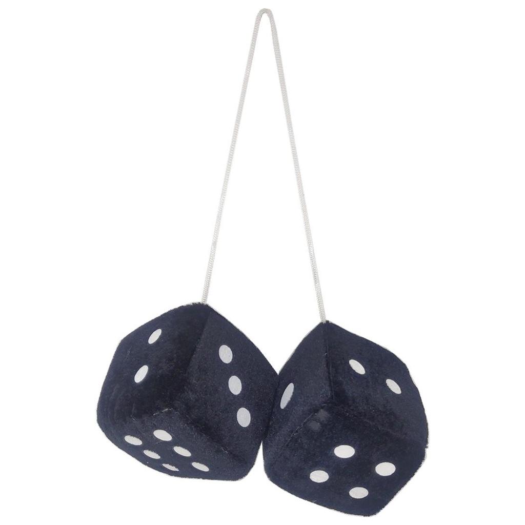 Custom 3D Square Dice Plush Toy with Logo for Car Pendant
