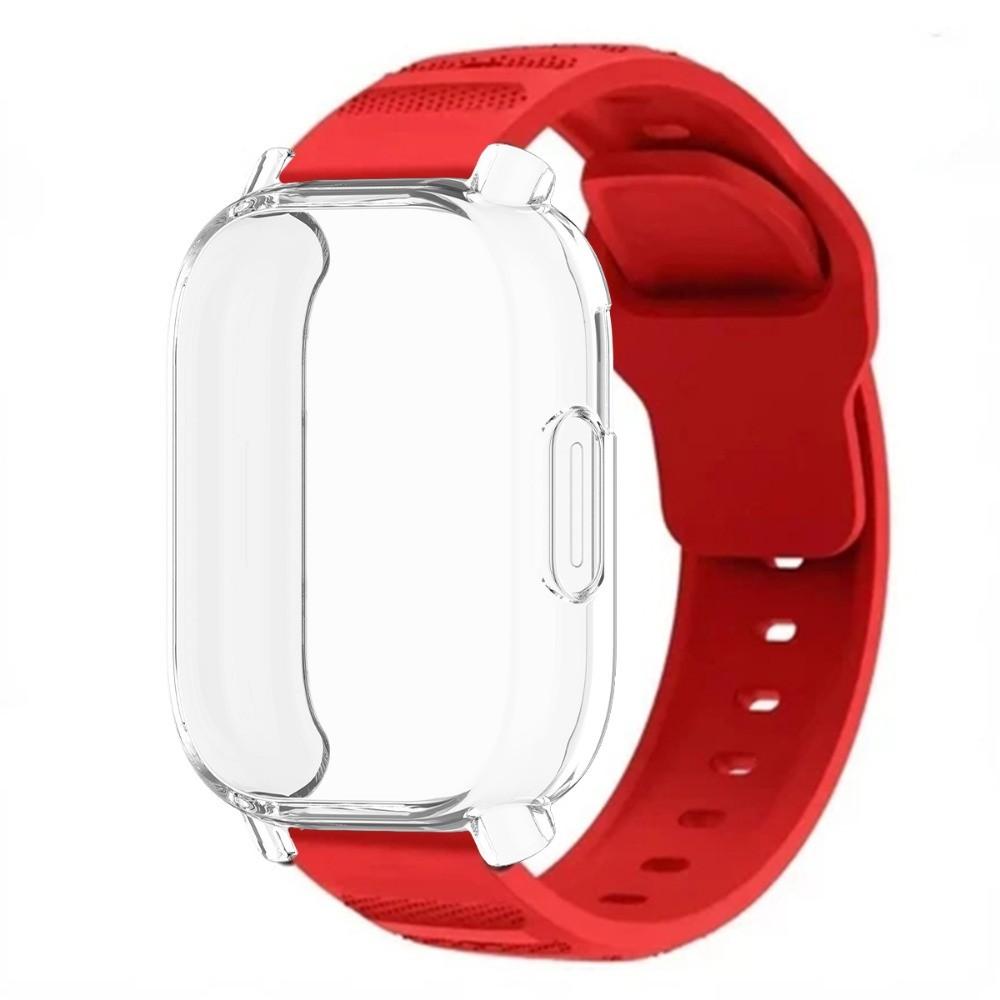 Breathable Silicone Strap+TPU Screen Protector For Redmi Watch 5 Active Band Soft Case For Redmi Watch 5 Lite Sports Band Correa