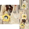 Sac en toile pingouin pour filles avec design spacieux et style urbain pour l'école et le shopping
