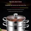 Naijiang 304 Stainless Steel Steamer Pot