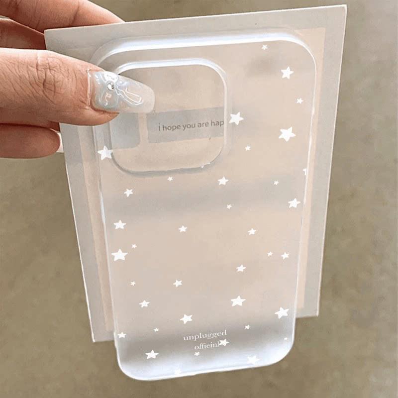 

White Star iPhone 17 Pro Max Case: Cute, Drop-proof, Compatible with 16, 15, 14, 11 Pro Models. iPhone 13 Mini