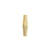 14K Gold Filled Striped Tube Beads for DIY Jewelry Necklace Bracelet Making