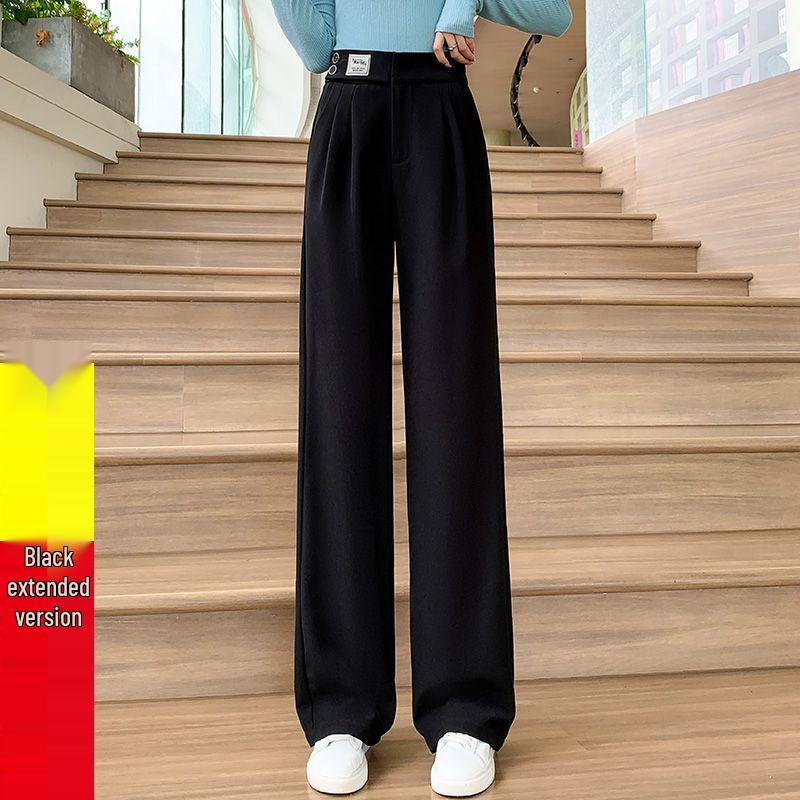 

Women s All-Season High Waist Wide Leg Drape Pants - 2025 New Casual Slimming Style L (Recommended for 110-120 lbs)