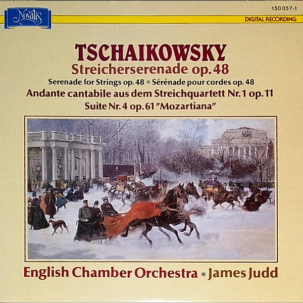 

LP Record PYOTR ILYICH TCHAIKOVSKY ENGLISH C Streicherserenade Op.48 Andante C 1500571 Novalis 1990 Switzerlan Classical Used