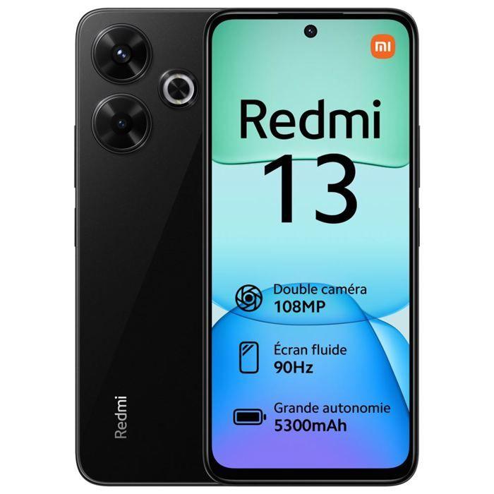 Xiaomi Redmi 13 6,79" - 8 Go RAM 256 Go, Écran FHD+ 90Hz, Double 108MP, Batterie 5030mAh