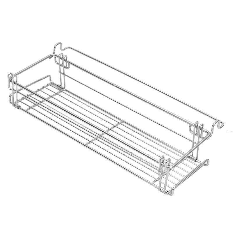 Igt Cls Table Side Storage Rack 201 Stainless Steel Foldable Hanging Extension Shelf For Outdoor Camping Picnic
