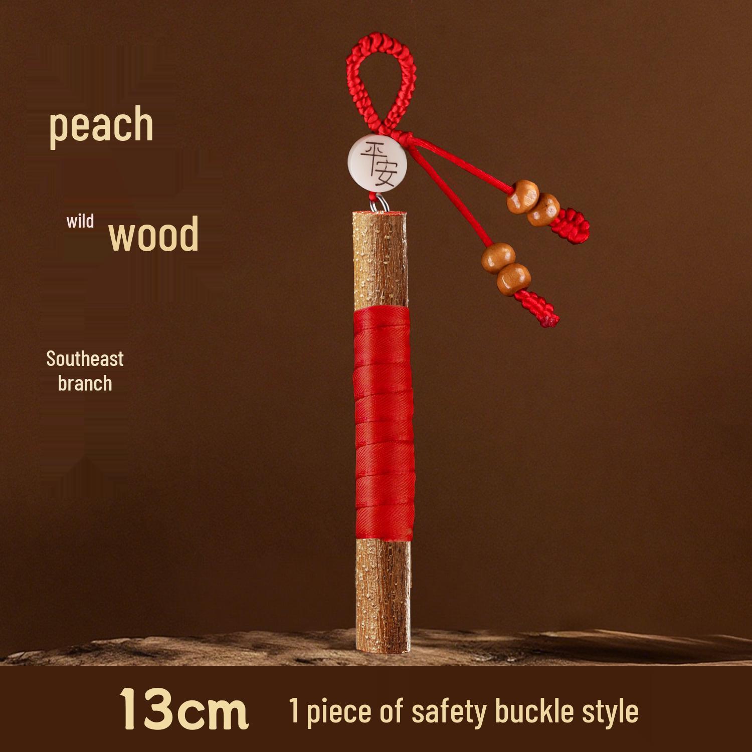 Feicheng Peach Wood Baby Pendant Ornament