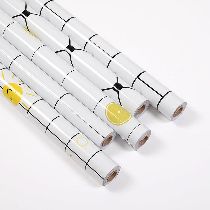 Tapet de bucătărie autoadeziv impermeabil și rezistent la ulei pentru aragazuri și hote