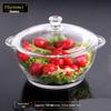Fulevenz Nordic Heat-Resistant Glass Soup Bowl with Lid