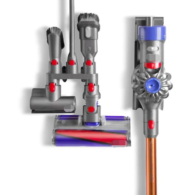 Durable And Sturdy Vacuum Cleaner Attachment Holder For Wall Storage Vacuum Cleaner Nozzle Brush