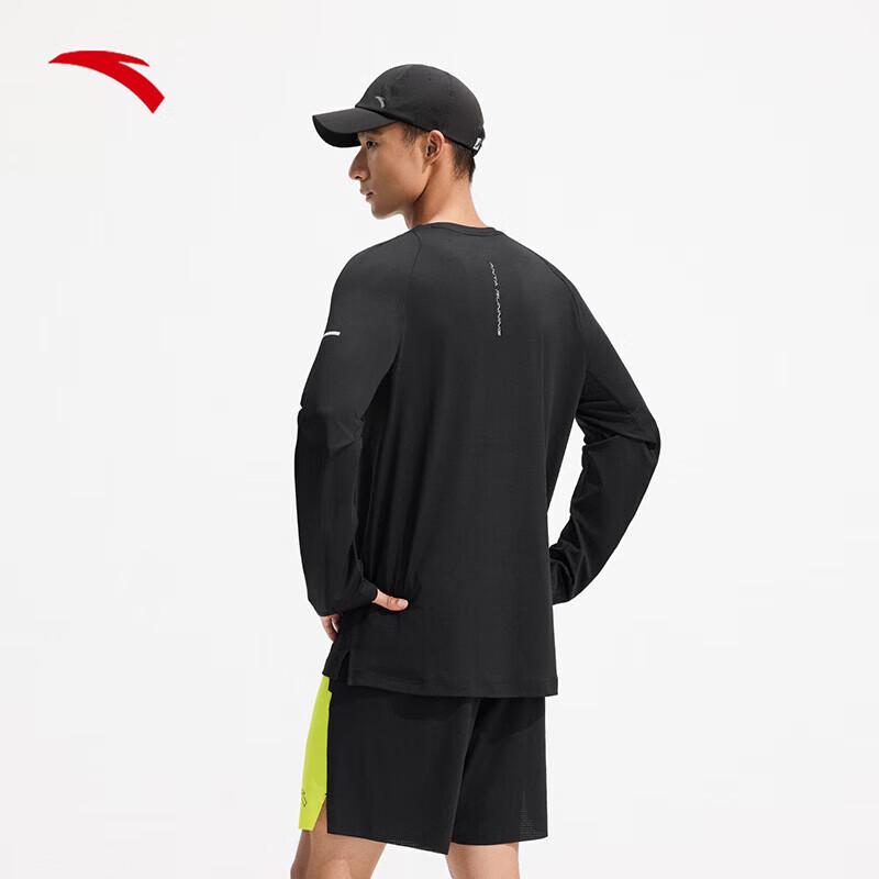 Anta Men s Quick-Dry Long Sleeve Running T-Shirt L